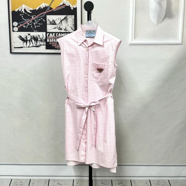 普拉达/棉/上衣/95新/市场价17800/雨1006