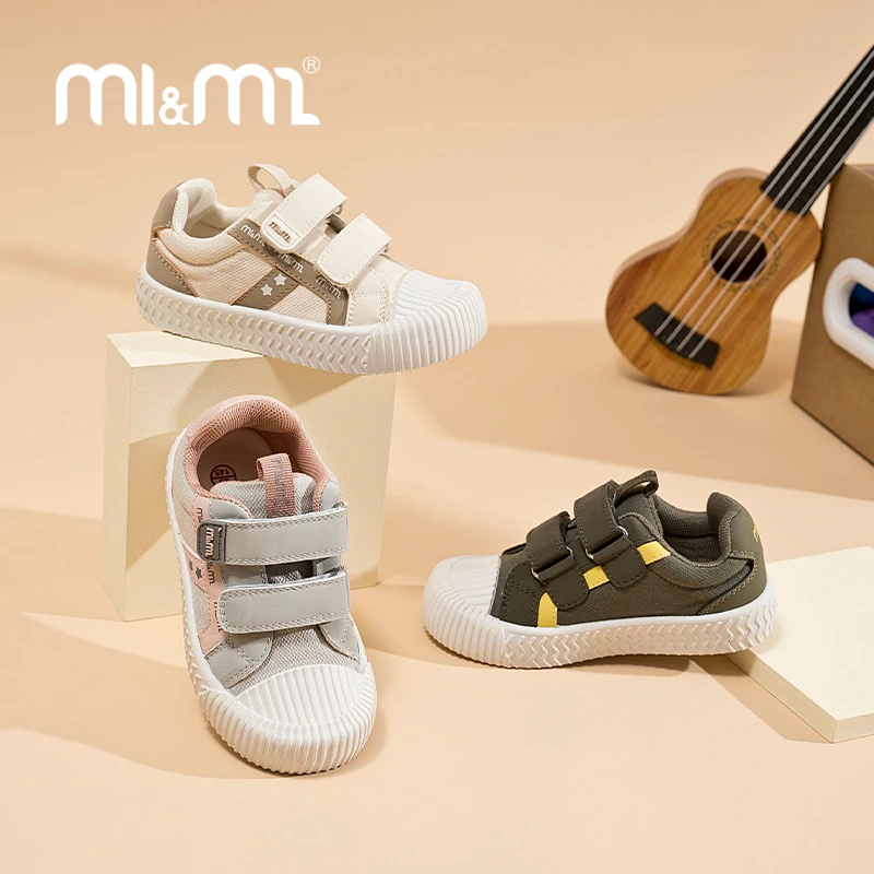 【专柜款】M1&M2新款秋儿童双带星星饼干鞋百搭透气男童女童