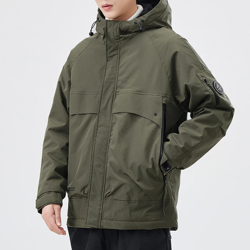 【加棉加厚】石墨烯山系工装棉服户外五防男女同款外套 W0028