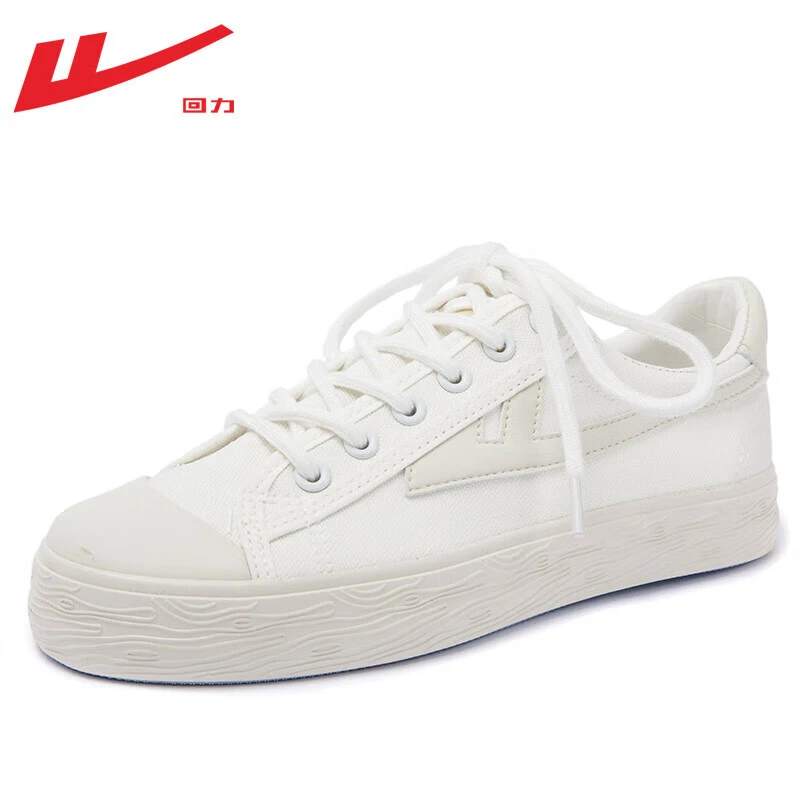 Warrior/回力帆布鞋女鞋夏季新款百搭小白鞋女学生板鞋女休闲鞋女