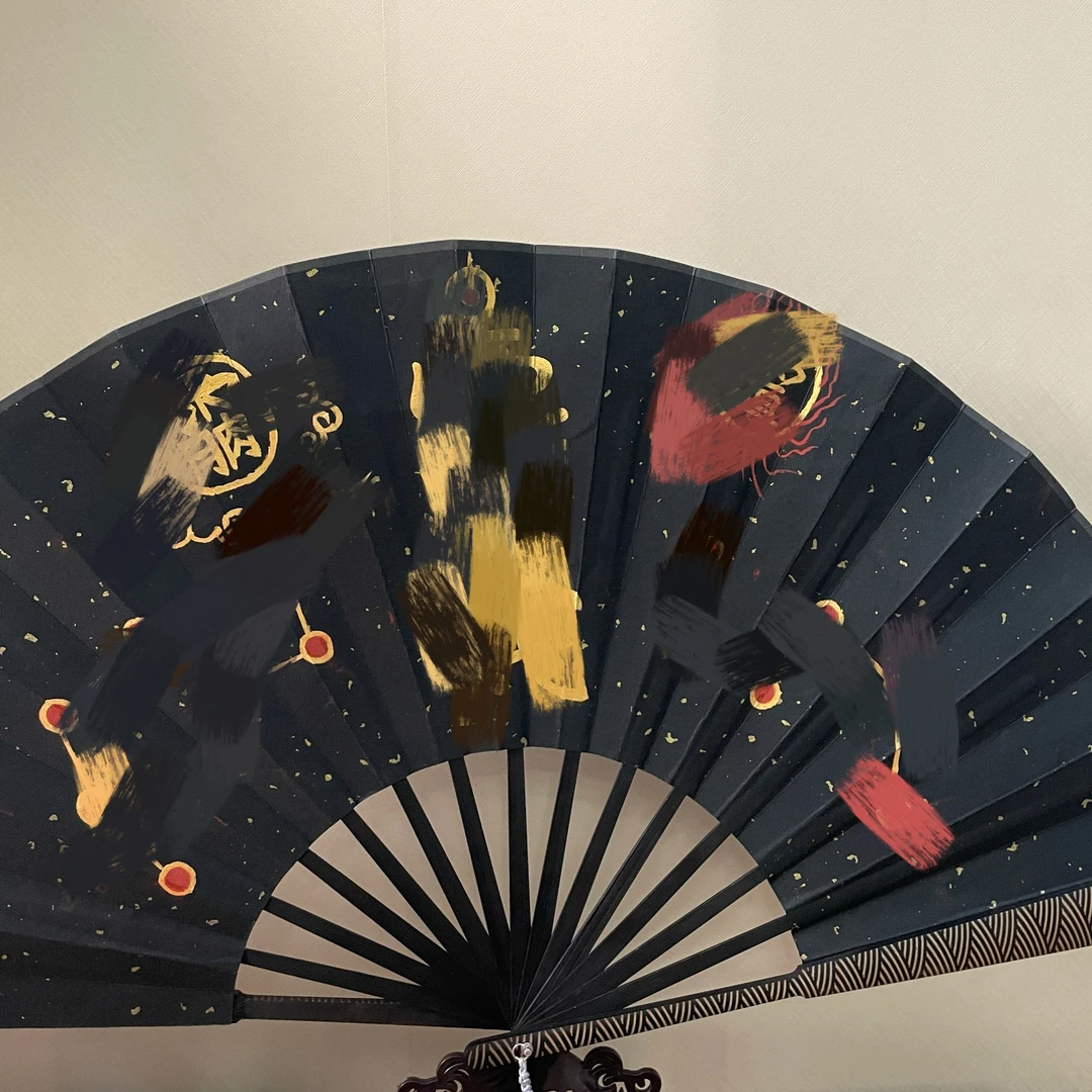 五雷家居扇子饰品摆件