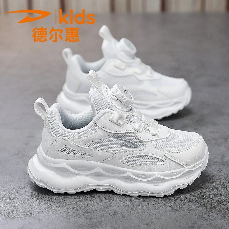 Deerway/德尔惠儿童鞋子女童透气网面休闲鞋儿童鞋子童鞋鞋运动鞋