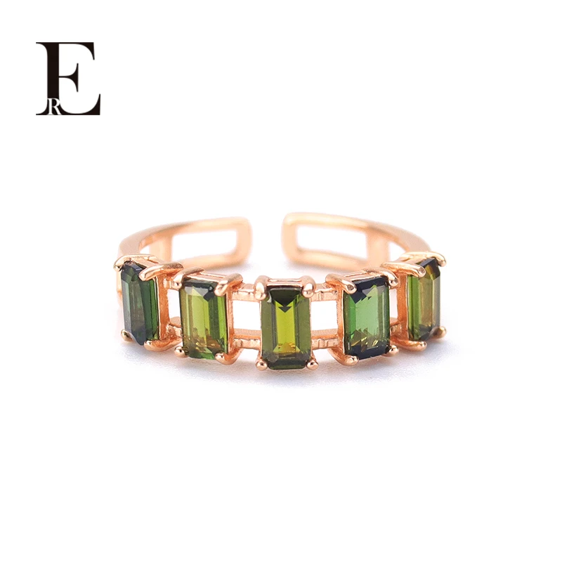 ER珠宝 时尚百搭气质优雅设计师款碧玺戒指TC2303021005