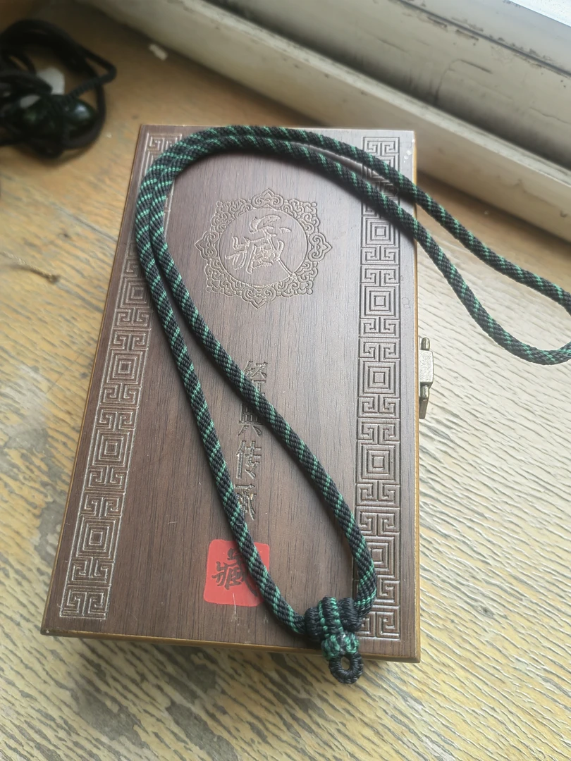 纯手工编织轮回套头项链绳