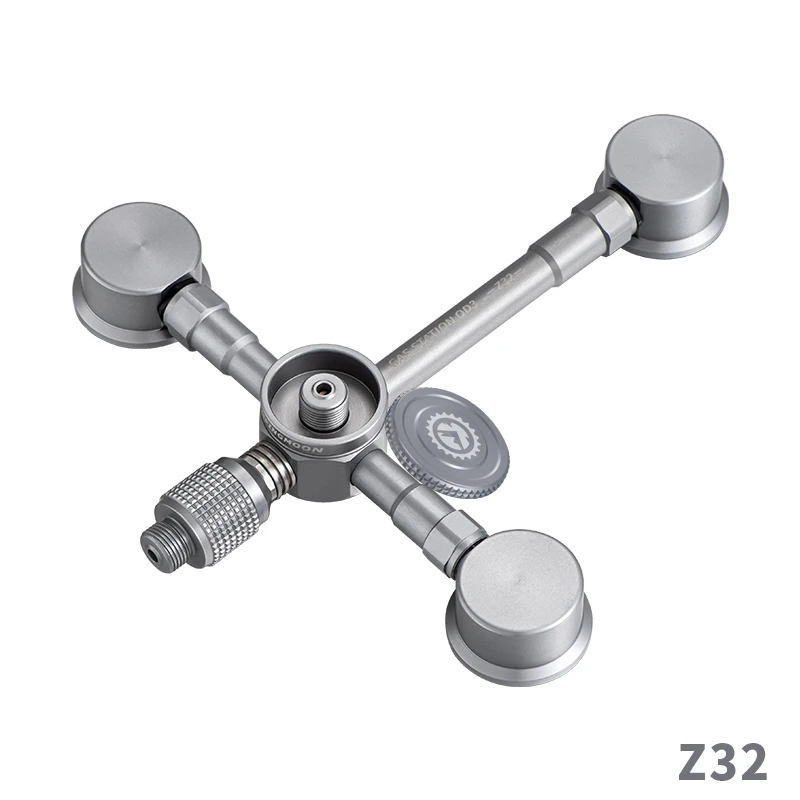 CAMPINGMOONCAMPINGMOON柯曼螺旋式转接头三供一炉头转接头延长管