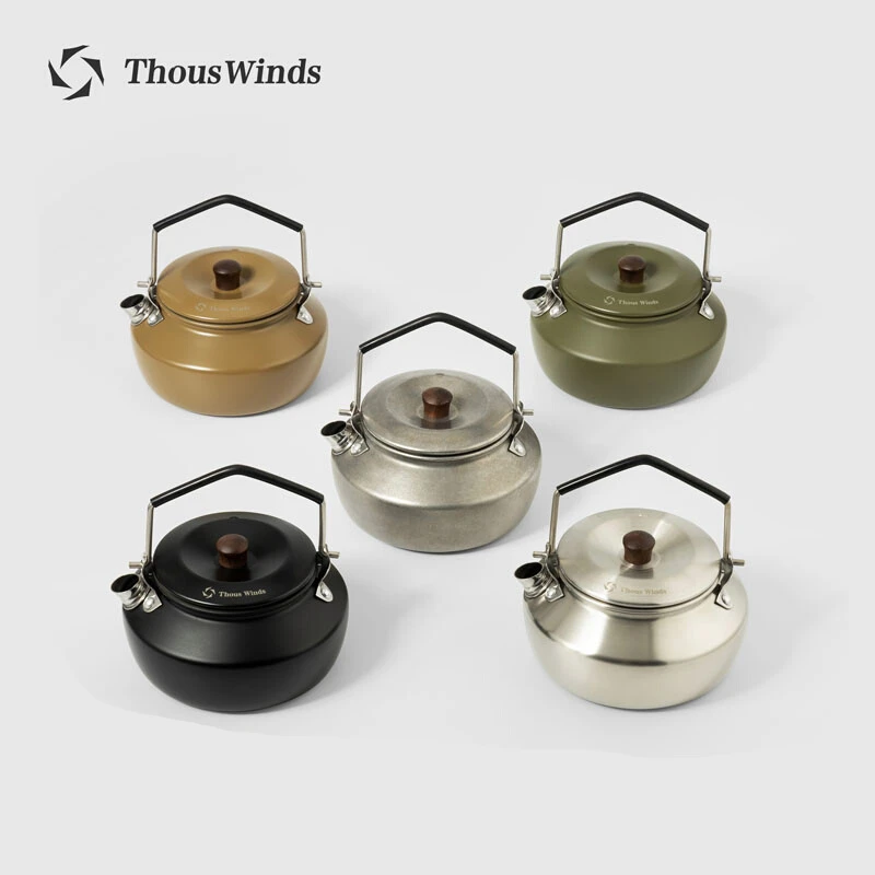 Thous Winds/千风户外迷你不锈钢烧露营水壶煮水壶咖啡壶泡茶壶