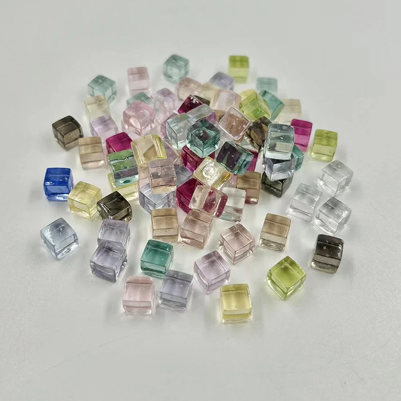 【许愿+对碰】8mm夜光细闪小冰块创意DIY小配件手工制作