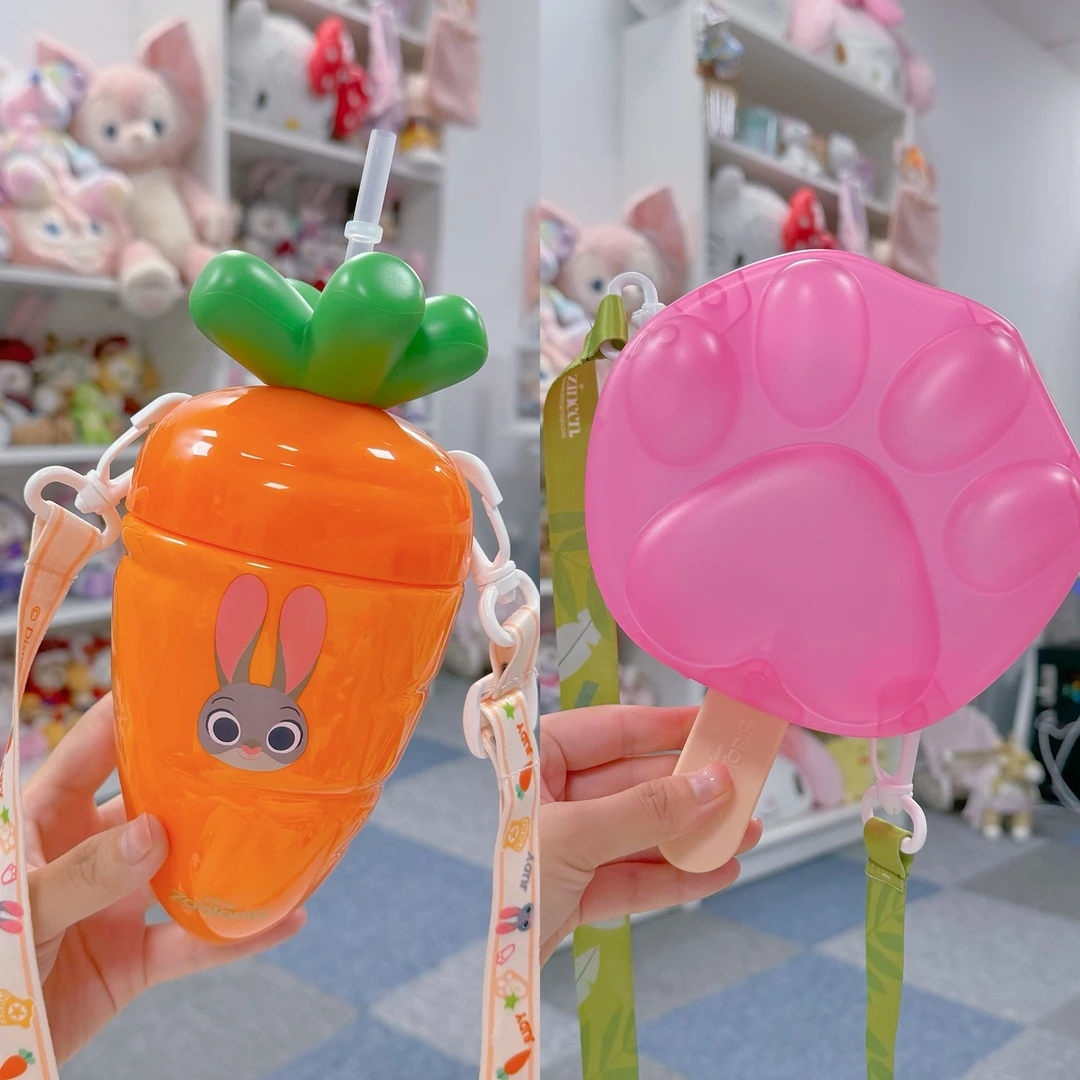 可爱卡通疯狂动物城尼克爪爪冰棍造型桶朱迪胡萝卜水杯