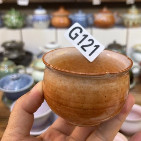 白泥茶杯陶瓷艺术