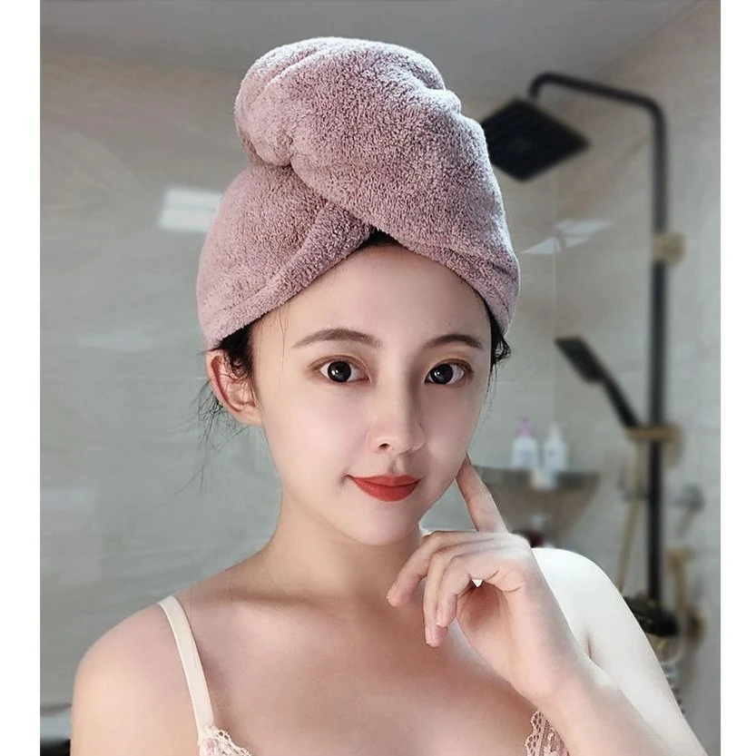 干发帽女超强吸水速干2022新款擦头毛巾帽子洗头包头神器加厚浴帽