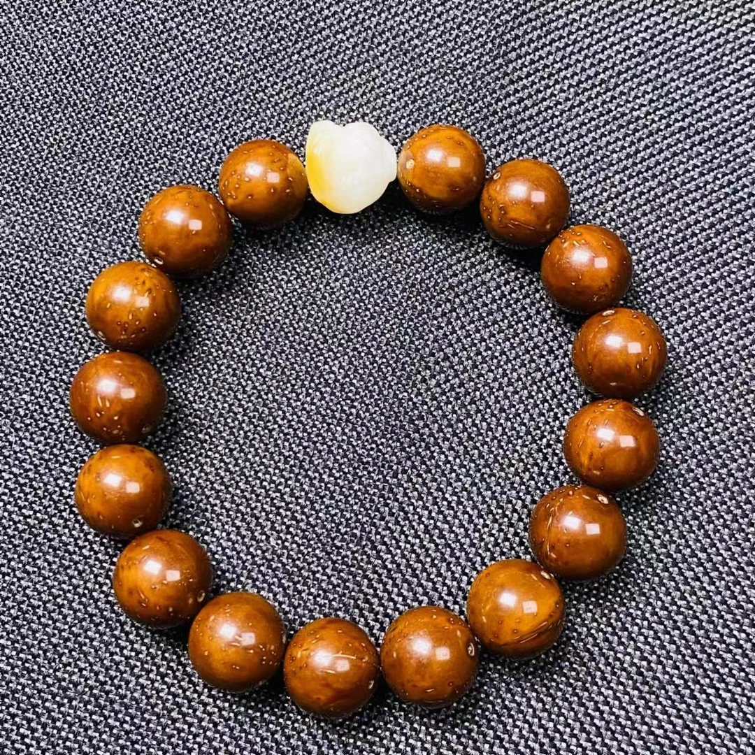 招财紫金鼠菩提天然老料男款时尚文玩佛珠女款盘玩手串