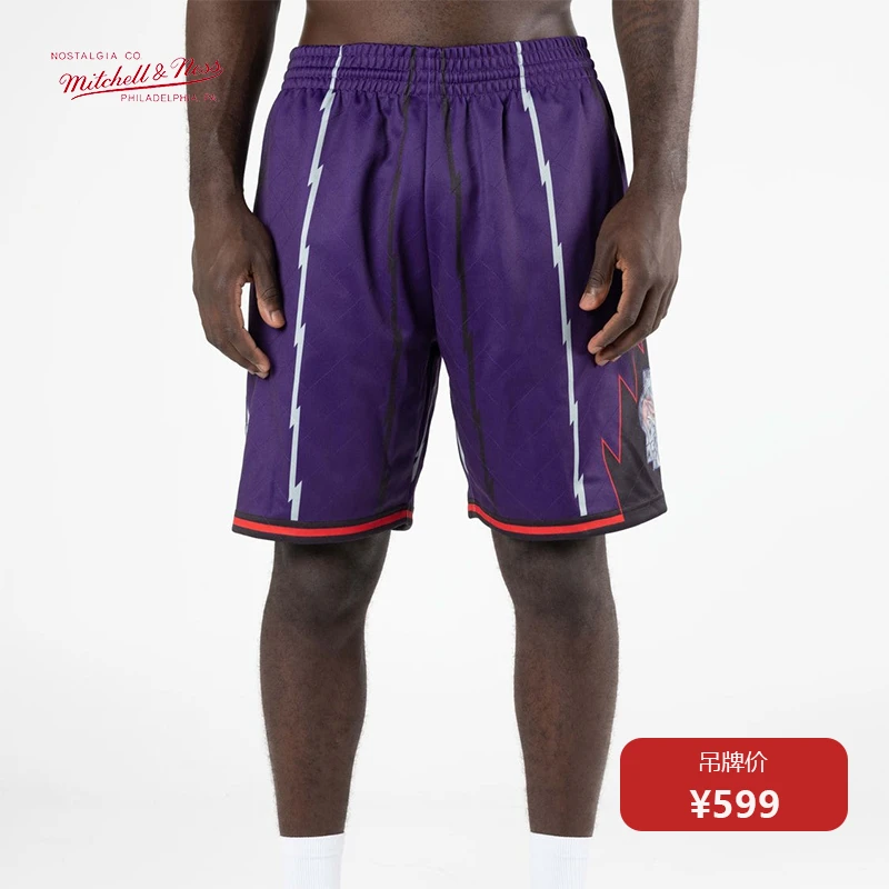 Mitchell&Ness  MN-NBA猛龙麦迪98年SW复古球裤篮球运动短裤潮流