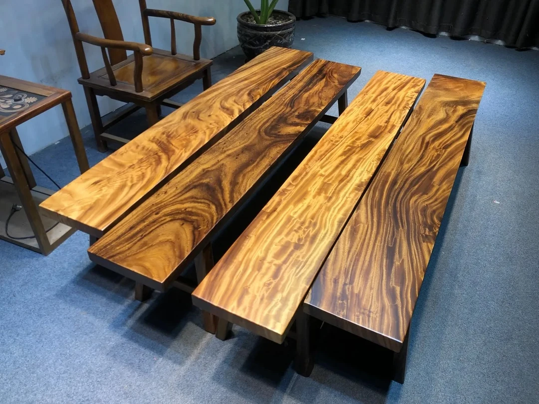 （不议价）南美胡桃木条凳新中式客厅家用