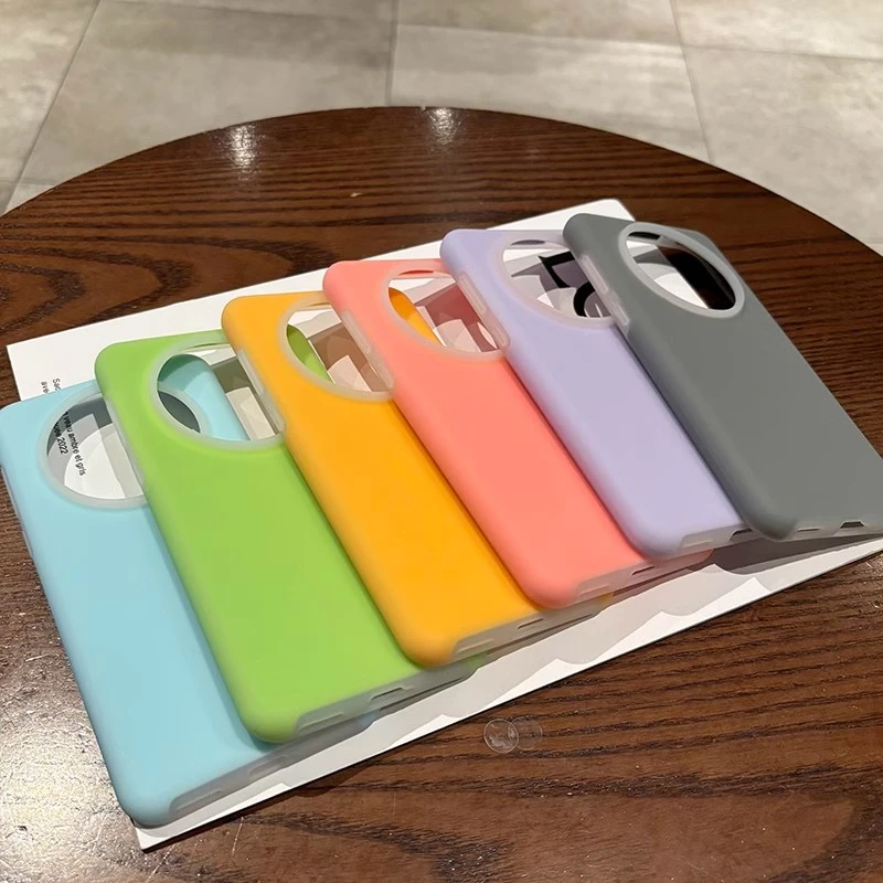 华为Mate60pro手机壳新款简约全包高级感防摔mate60pro+时尚网红