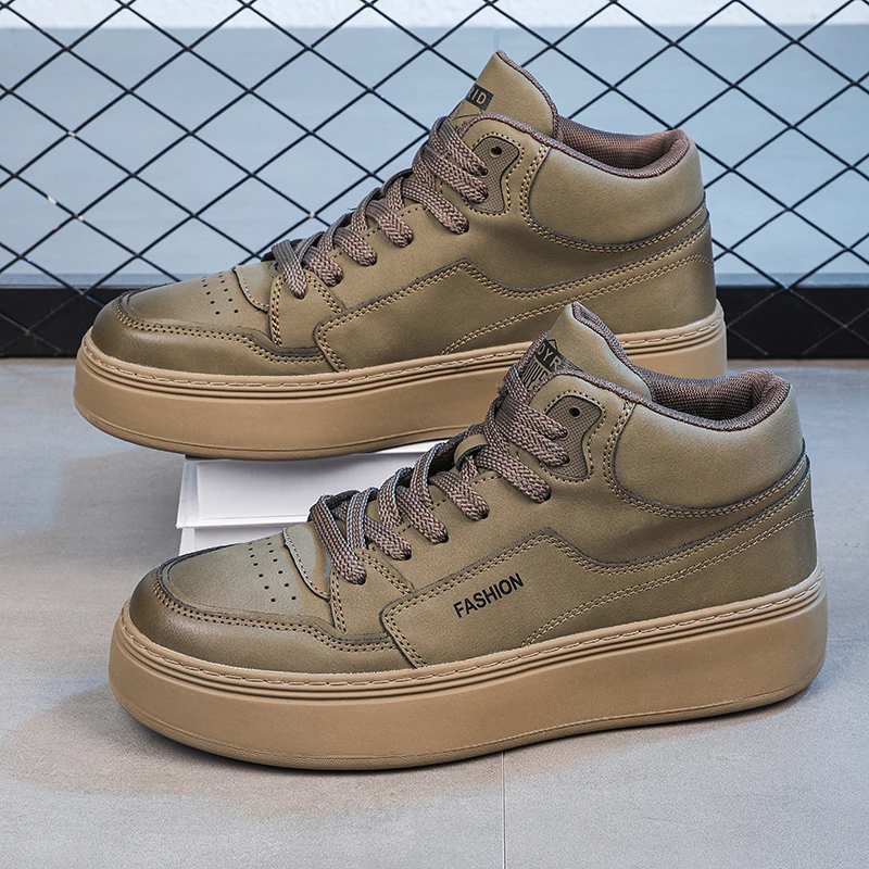 潮牌男士鞋子男款冬季时尚运动休闲男鞋百搭潮鞋高帮透气潮流板鞋