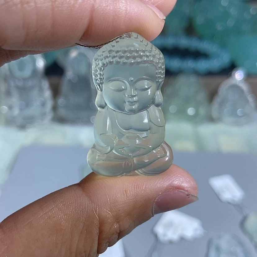 【闪购商品】定制岫玉吊坠未镶嵌一*茶