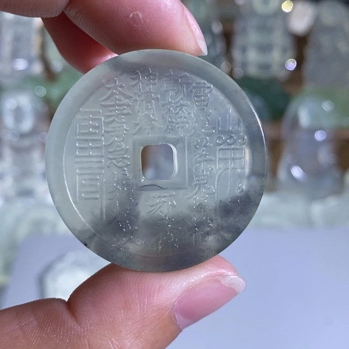岫玉吊坠未镶嵌吊坠