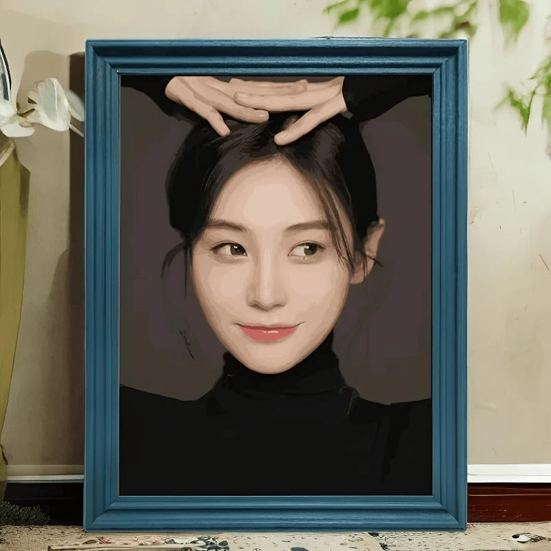 数字油画diy组合欧式通用外框定制装饰相框现代高端装裱ps画框