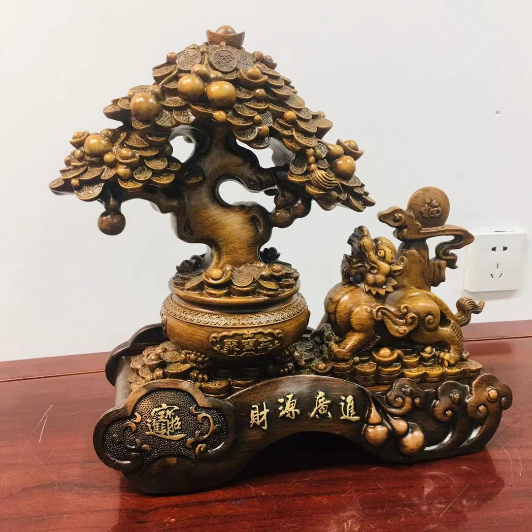 财运广进发财树高档家居装饰摆件