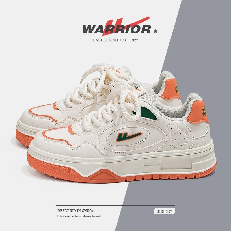 回力厚底板鞋女新款学生百搭运动鞋白色潮鞋ins国潮韩版鞋子