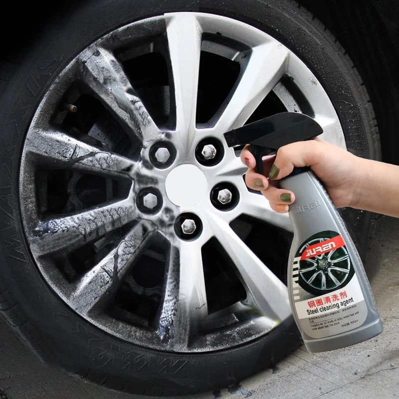 车巨人汽车轮毂清洗剂除垢清洁铝合金钢圈去污翻新油渍铁粉去除剂