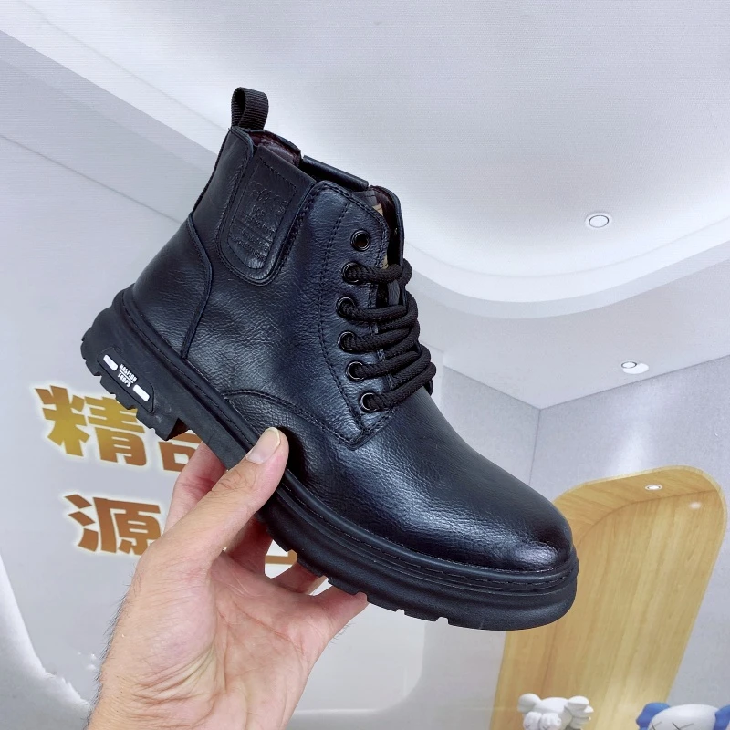 【断码】男士加绒时尚百搭马丁靴8089-1