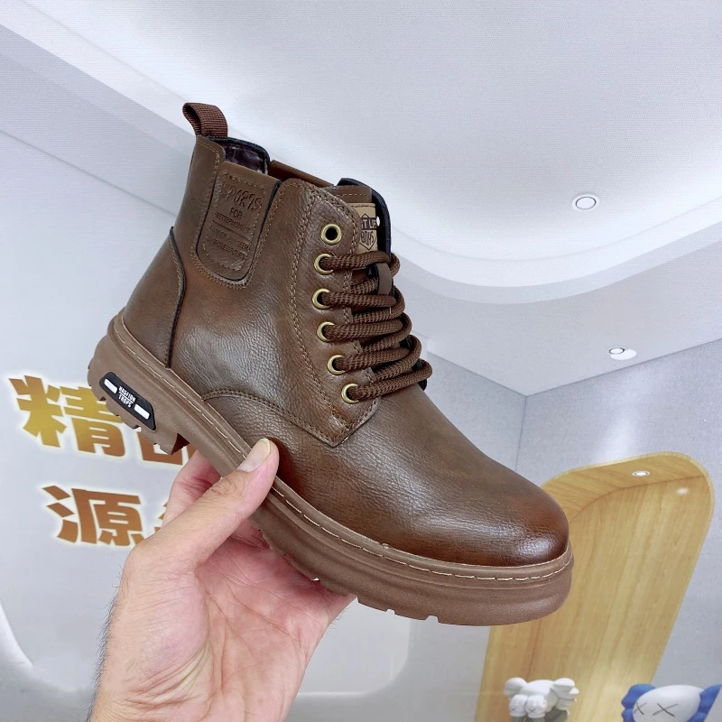 【断码】男士时尚百搭马丁靴8089