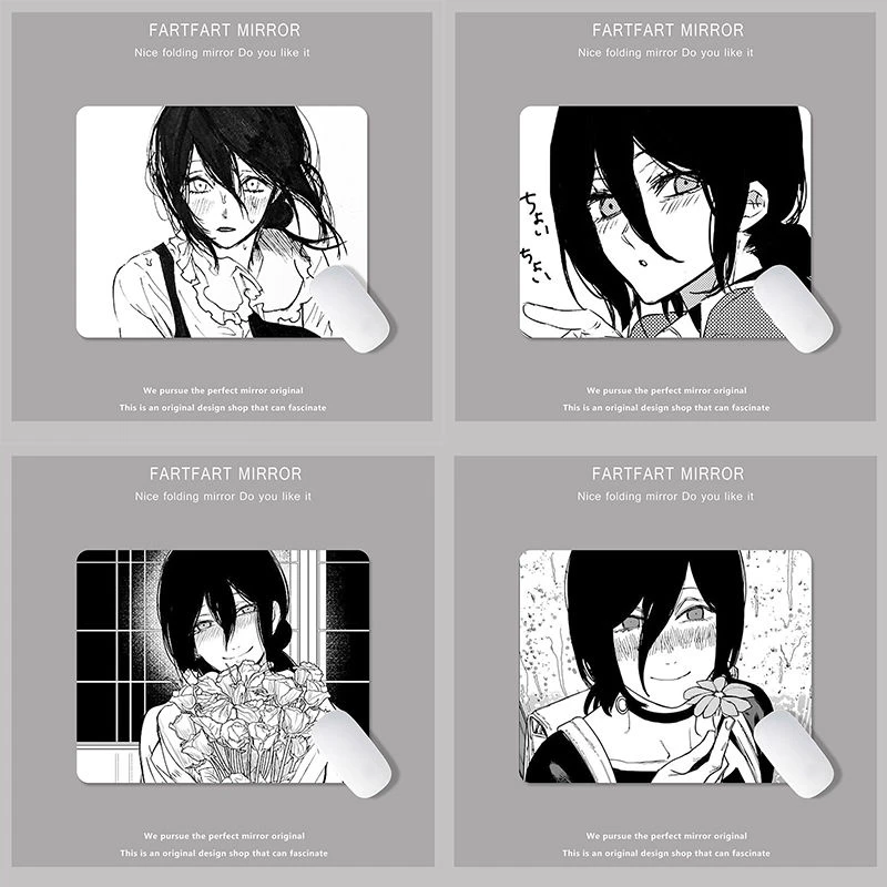 电锯人蕾塞学生中号鼠标垫办公室加厚笔记本电脑键盘书桌垫子装饰