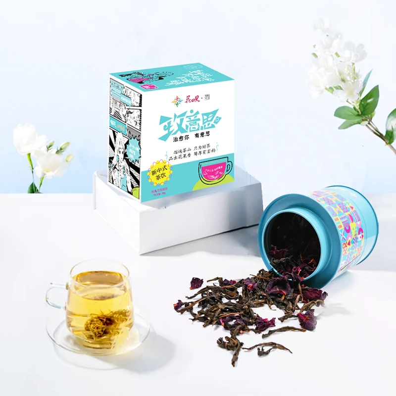 玫瑰花茶武夷岩茶乌龙茶水仙大红袍天然健康好茶办公室茶叶下午茶