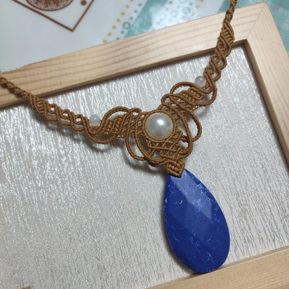 缘启项链绳手工编织教程