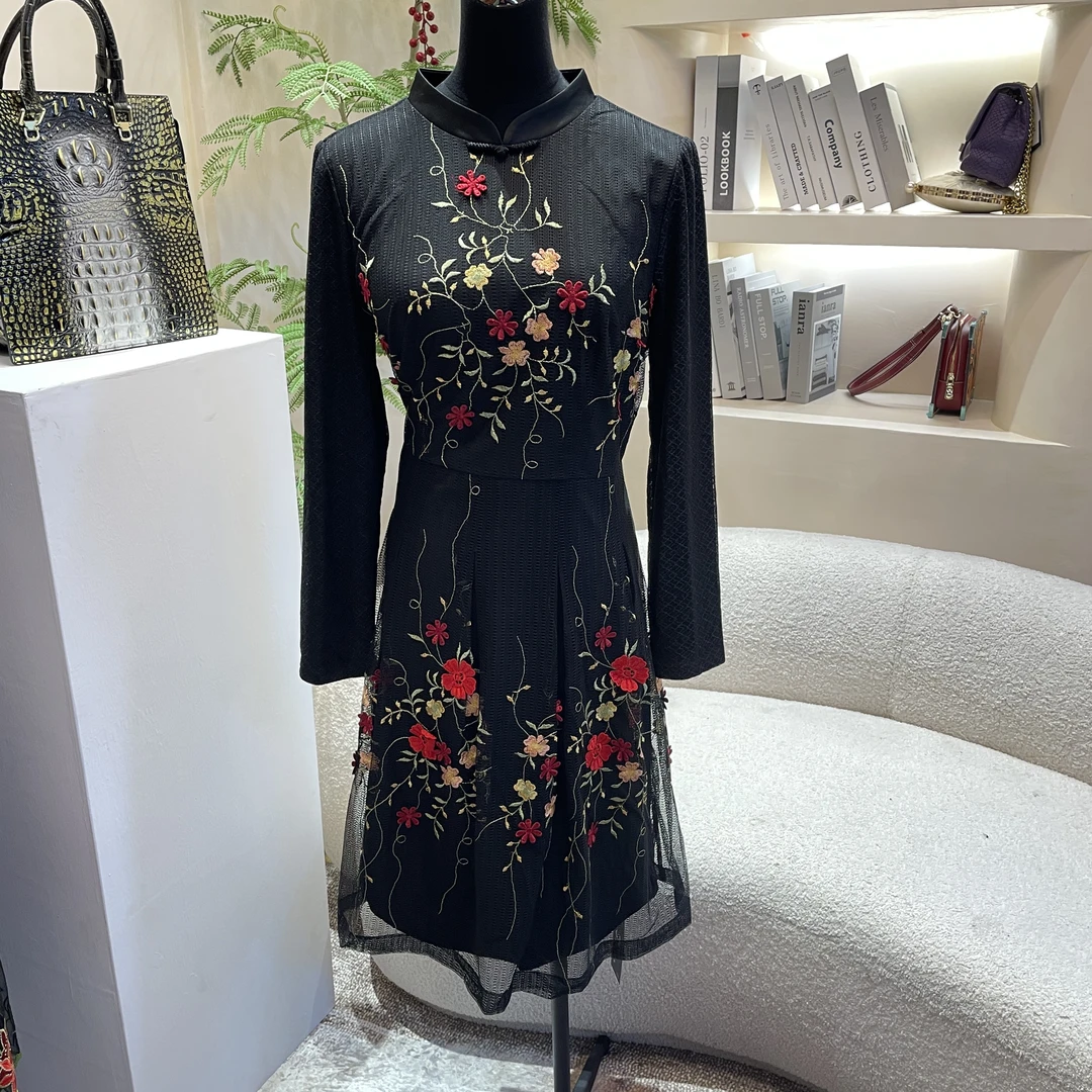 304-2367Q-02 尚家台湾设计师女装连衣裙D