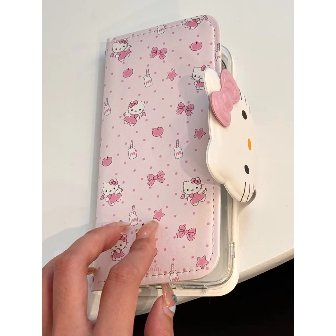 适用iphone15promax可爱14pro卡通13pro翻盖12小众手机壳