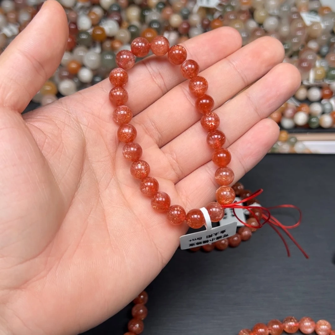 【闪购商品】长石手链未镶嵌薄****）金太阳17.7