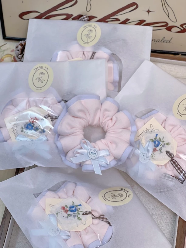 饰品发饰抓夹发夹肠圈补CHA专用【直播间连麦自选】