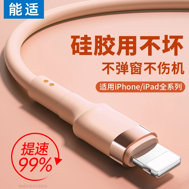 能适苹果快充数据线适用iPhone ipad14充电线12器13手机11promax