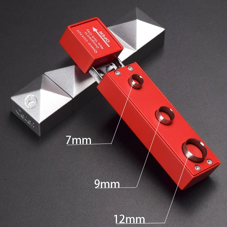 Colibri雪茄打孔器便携式三合一多功能烟托支架美国科乐比雪茄钻