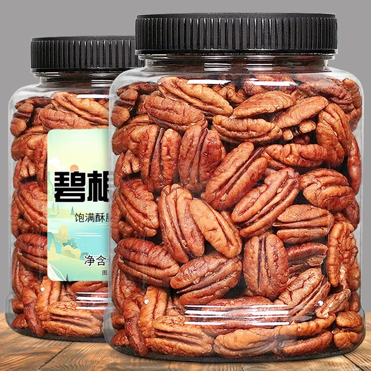 碧根果仁150g罐装奶油香味零食坚果干长寿果仁大颗粒批发108g袋