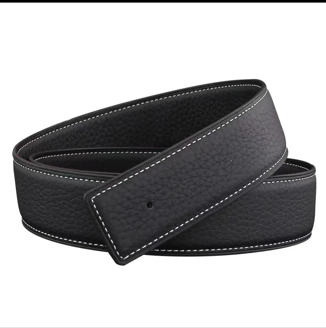 罗高端原版男士皮带真皮头层牛皮腰带