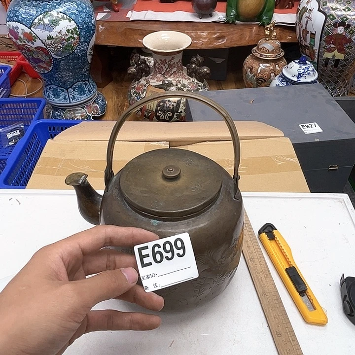 瓷片瓷器摆件工艺品摆件666