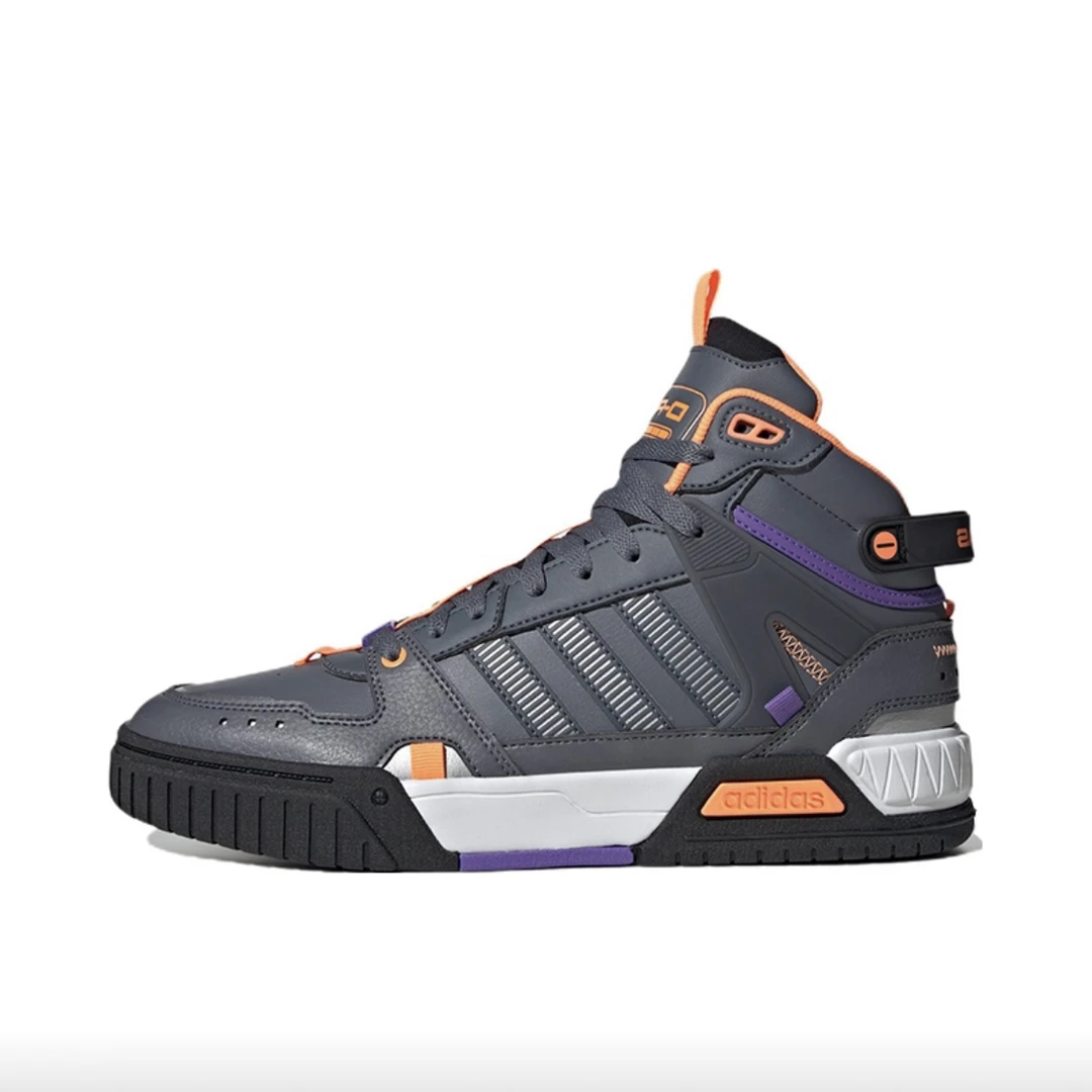 175 adidas neo D-PAD舒适透气 潮流休闲篮球风 板鞋HQ4231
