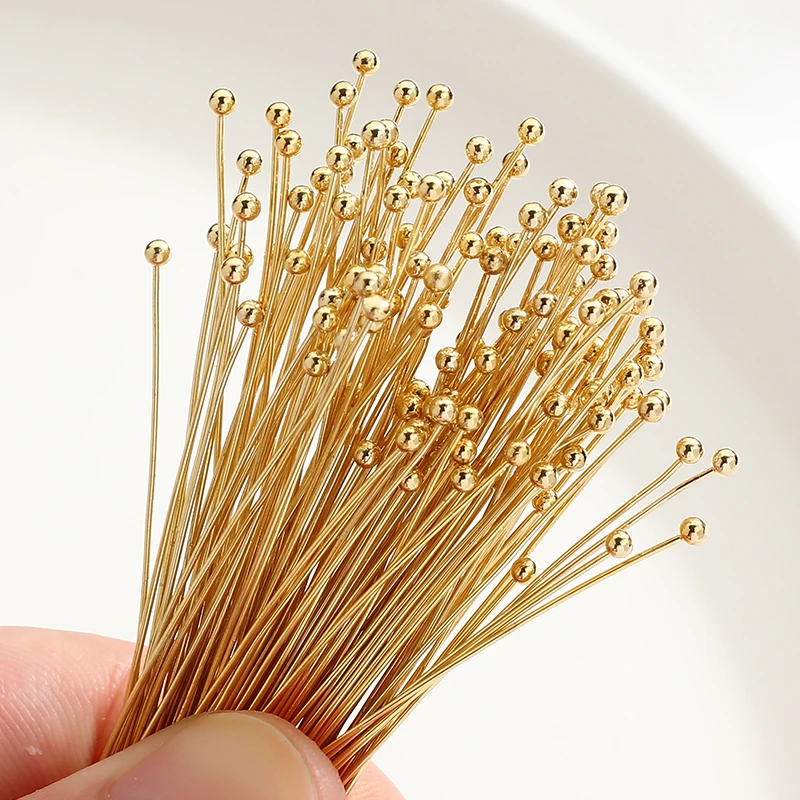 高保色九字针 T字针 球针 DIY手工串珠配件针饰品配件材料