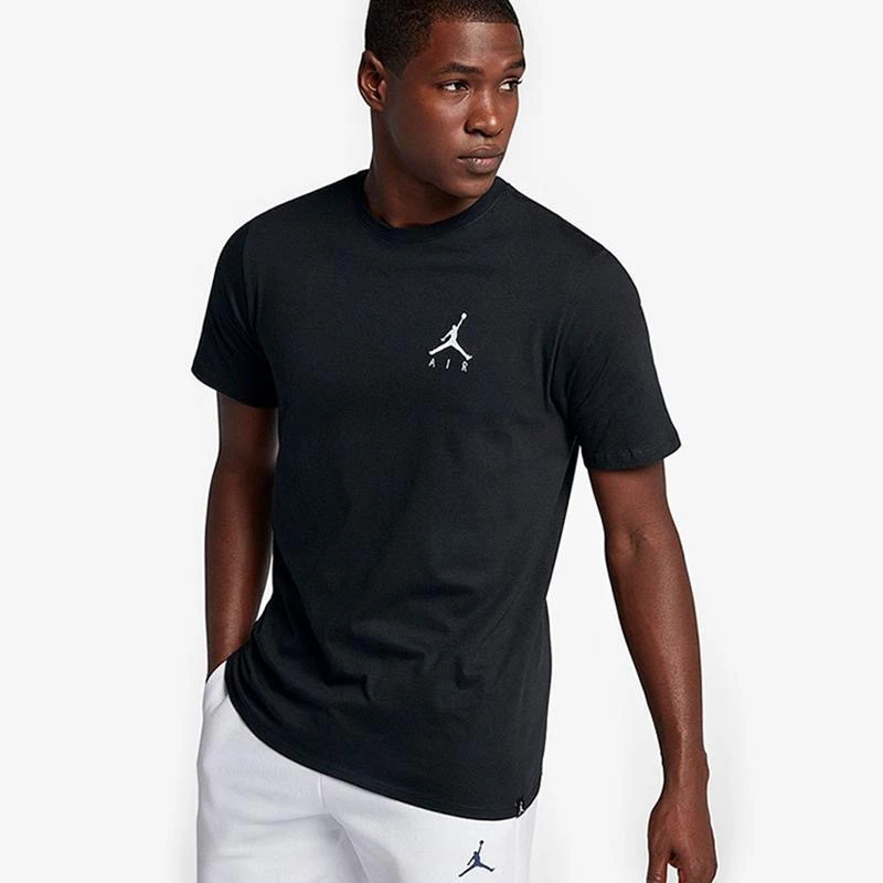 Nike耐克 JORDAN AJ刺绣短袖运动舒适休闲圆领套头T恤 DA6800