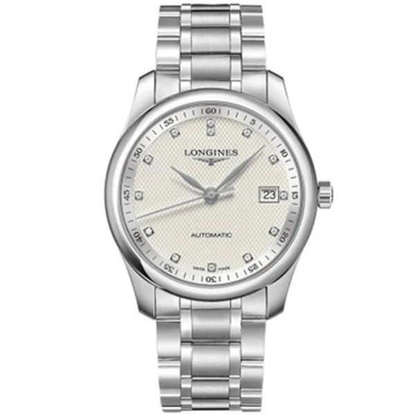 99新 Longines/浪琴 男表/名匠793/自动机械/40mm/白盘带钻
