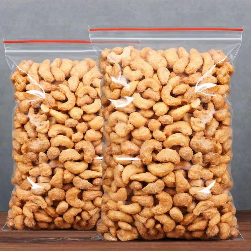 【2】新货炭烧腰果【外面裹面糊】袋装即食坚果炒货油炸零食