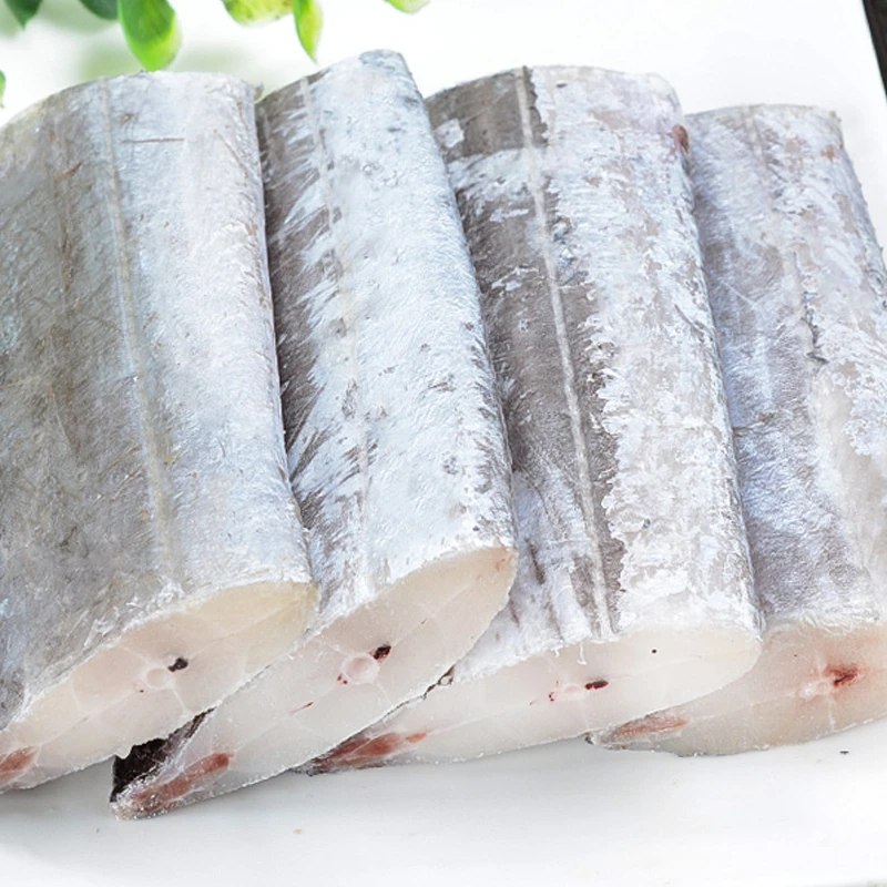 新鲜带鱼段去头尾中段无冰鲜活冷冻海捕黄海小眼油带鱼刀鱼段海鱼