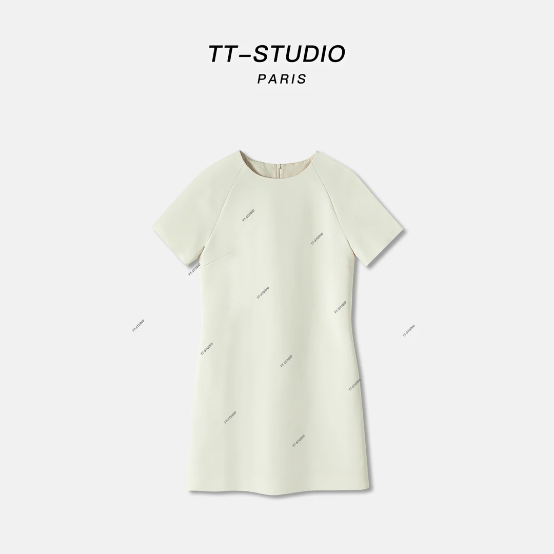 TT【赫本裙】春夏新款经典纯色时尚连衣裙裙KF1265