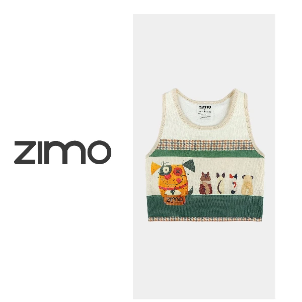 zimo-背心式文胸补丁狗-高端瑜伽健身瑜伽服健身服