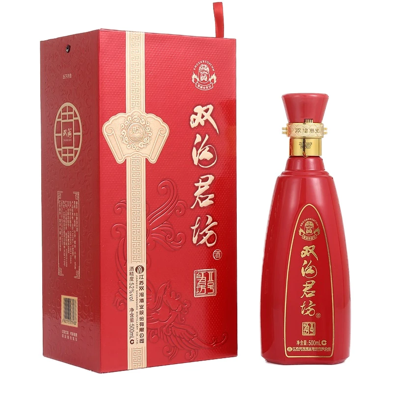 双沟珍宝坊红君坊2号52度500m1单瓶装 节庆版52度500ml
