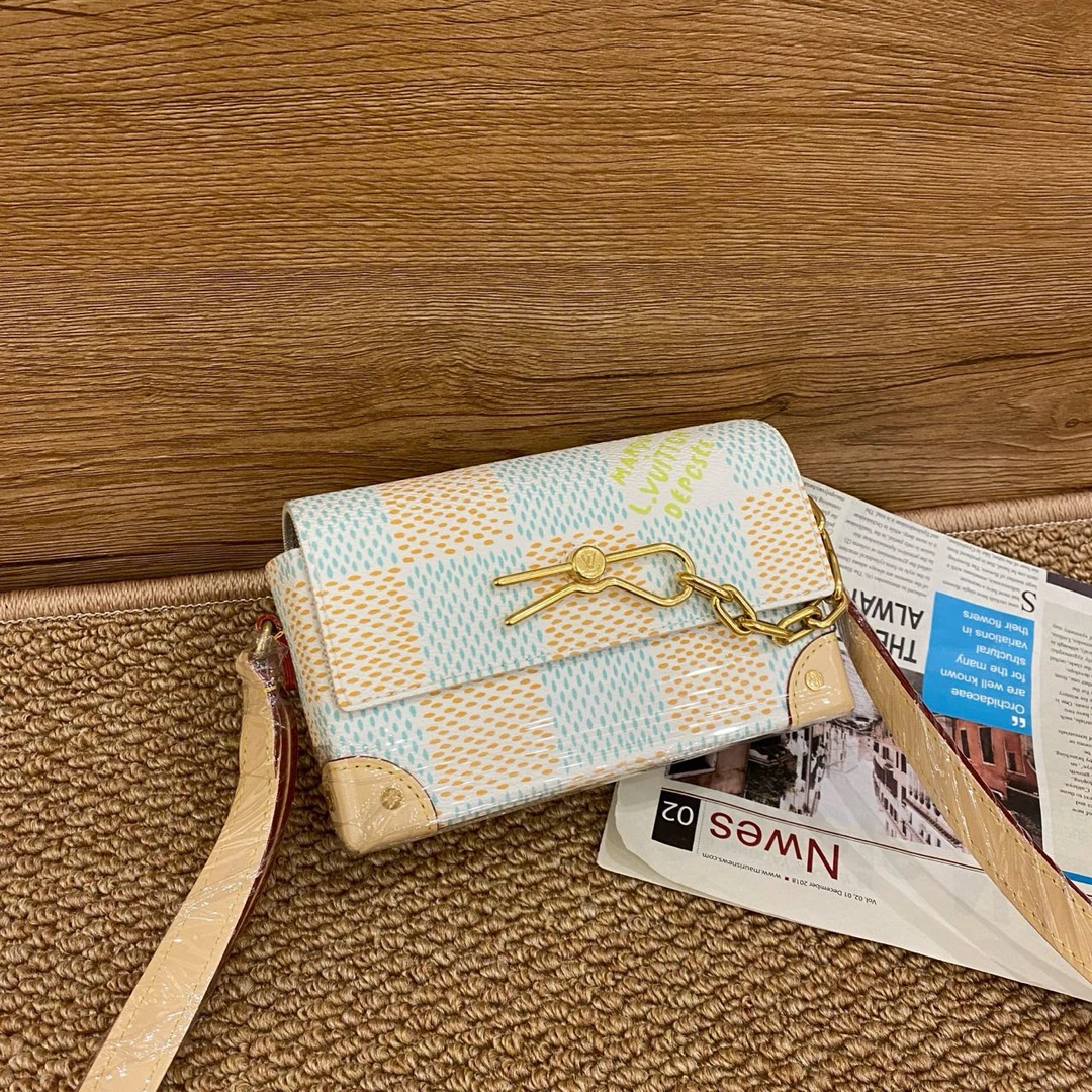 95新 LouisVuitton/路易威登 steamer新款斜挎包8867103