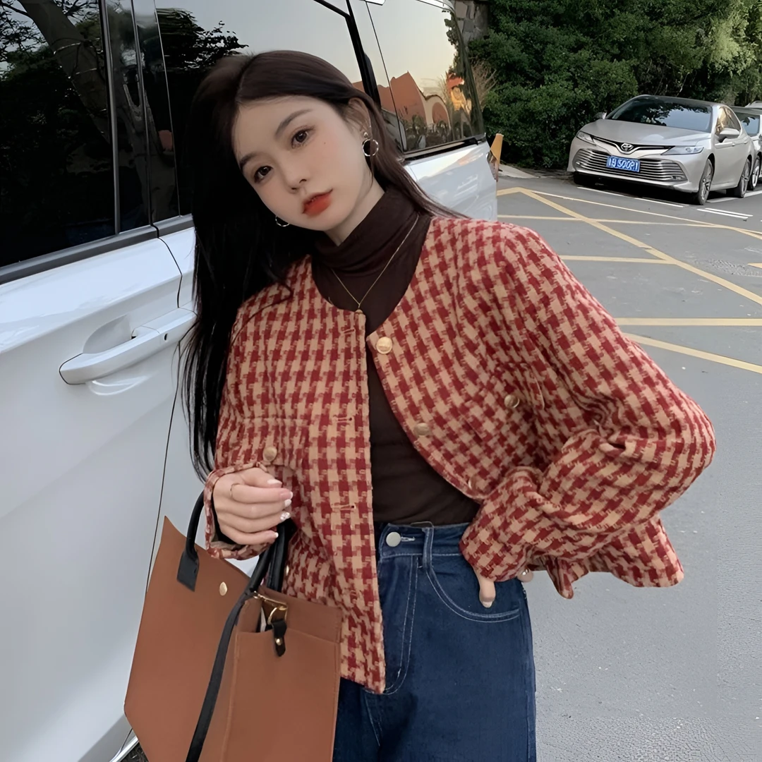 2025春季新款小香风外套女韩版显瘦洋气百搭小个子减龄短款外套